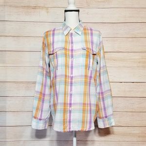 Lauren Ralph Lauren plaid button up (13-060)